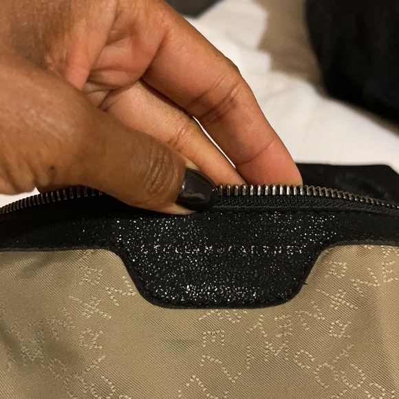 'Stella McCartney Falabella - Shaggy Deer' Faux Leather Foldover Tote - Picture 7 of 9